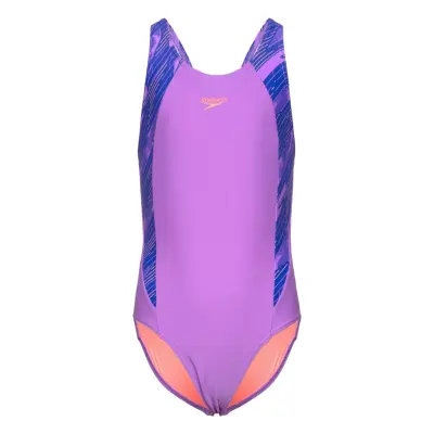 Speedo Girls Hyperboom Splice Muscleback Rosa