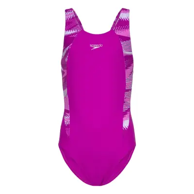 Speedo Girls Hyperboom Splice Muscleback Rosa