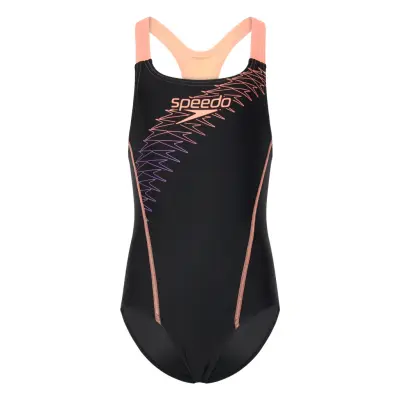 Speedo Girls Medley Logo Medalist Svart