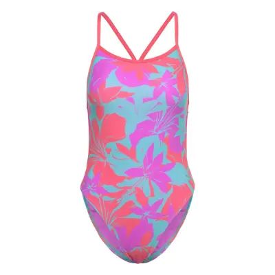 Speedo Womens Allover Digital Vback Lila