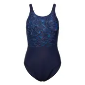 Speedo Womens Hyperboom Placement Muscleback Blå