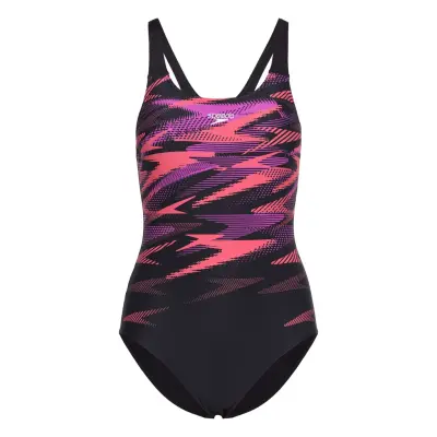 Speedo Womens Hyperboom Placement Muscleback Lila