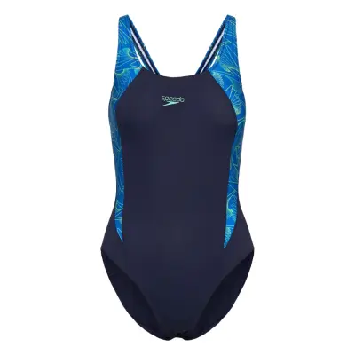 Speedo Womens Hyperboom Splice Muscleback Blå