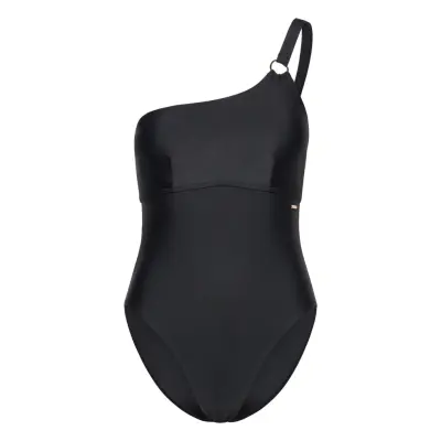 Speedo Womens Shaping Asymmetric 1 Piece Svart