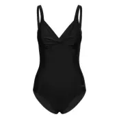 Speedo Womens Shaping Cross Knot 1 Piece Svart
