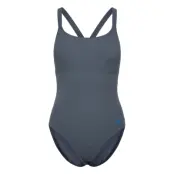 Speedo Womens Shaping Crossback Swimsuit Grå