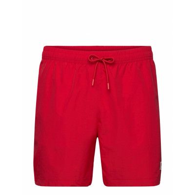 Stade Beach Shorts Badshorts Röd *Villkorat Erbjudande FILA