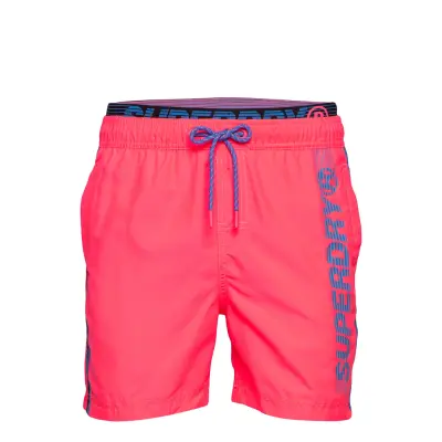 State Volley Swim Short Badshorts Rosa Superdry