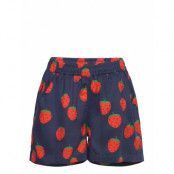 Strawberries Aop Woven Shorts Shorts Multi/mönstrad Mini Rodini