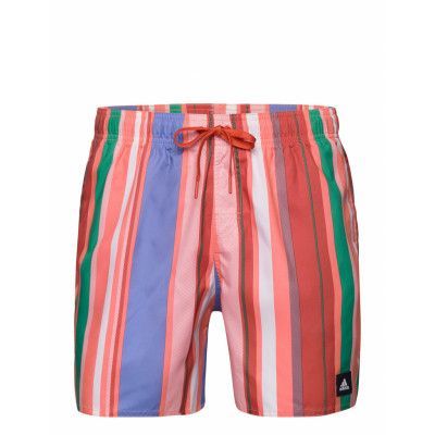 Striped Swim Shorts Badshorts Multi/mönstrad Adidas Performance