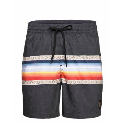 Sun Faded Volley 17 Badshorts Blå Quiksilver
