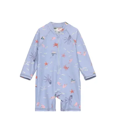 Lindex Sunprotection Suit Blå