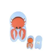 Suntoy Surfbräda Krabba 41 X 24,8 X 2,5 Cm - Blue - ONE SIZE