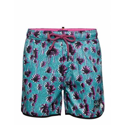 Superdry Echo Racer Swim Short Badshorts Blå Superdry