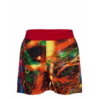 Swim Boxer Badshorts Multi/mönstrad Marvel