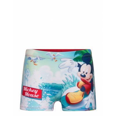 Swim Boxer Badshorts Röd Disney