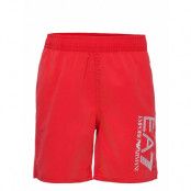 Swim Boxer Badshorts Röd EA7