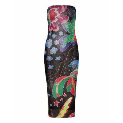 Swim Jungle Dress Dresses Evening Dresses Svart Desigual