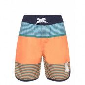 Color Kids Swim Long Shorts, Striped Multi/patterned