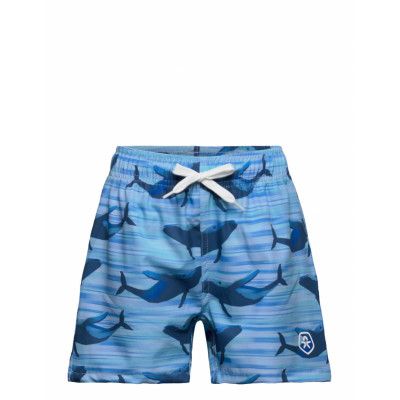 Swim Shorts - Aop *Villkorat Erbjudande Badshorts Blå Color Kids