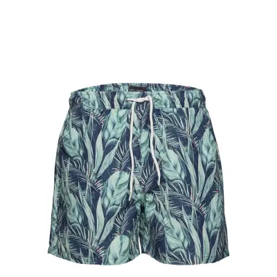 Swim Shorts Badshorts Blå Clean Cut Copenhagen