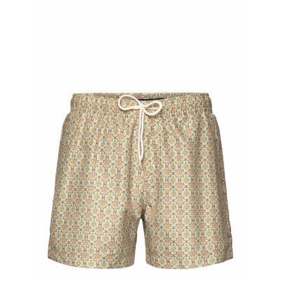 Swim Shorts *Villkorat Erbjudande Badshorts Gul Clean Cut Copenhagen