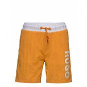 Hugo Kids Swim Shorts Orange