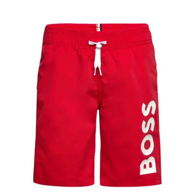 Swim Shorts *Villkorat Erbjudande Badshorts Röd BOSS