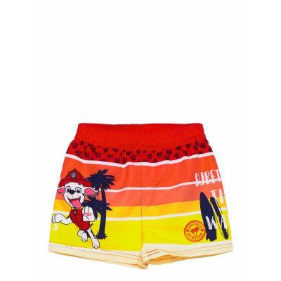 Swim Shorts Badshorts Röd Paw Patrol