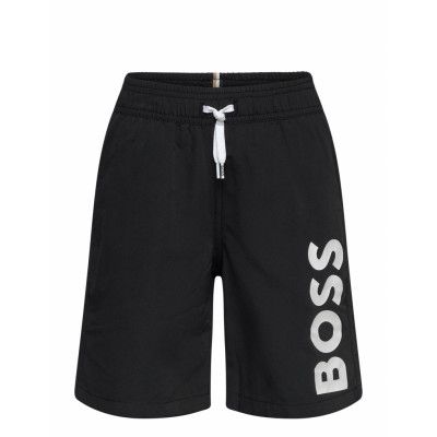 Swim Shorts Badshorts Svart BOSS
