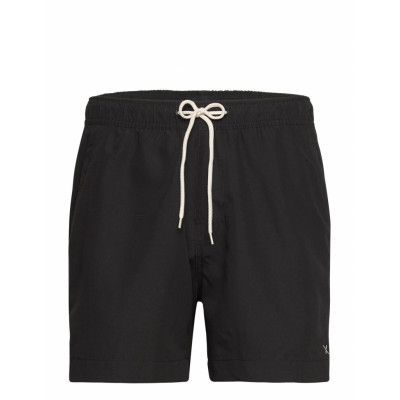 Swim Shorts *Villkorat Erbjudande Badshorts Svart Clean Cut Copenhagen