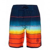 Swim Shorts Gradient Upf 30+ Badshorts Blå Color Kids