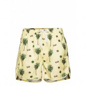 Swim Shorts Sandhamn Coconuts Yellow Badshorts Gul DEDICATED