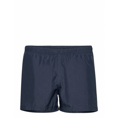 Swim Shorts Side Stripes Badshorts Blå Ron Dorff
