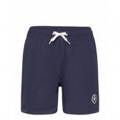 Swim Shorts, Solid Badshorts Navy Color Kids