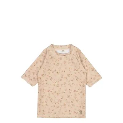 Swim T-Shirt Jackie Ss Swimwear UV Clothing UV Tops Rosa Wheat