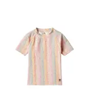 Wheat Swim T-Shirt S/S Jackie Multi/patterned