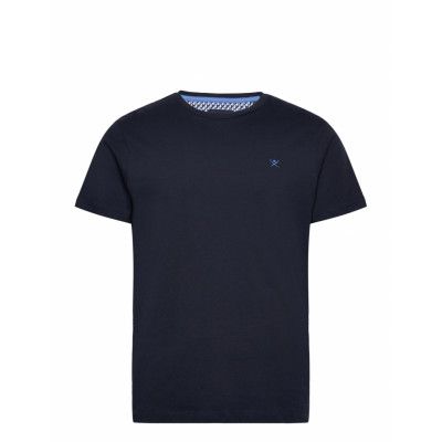 Swim Trim Logo Tee Tops T-shirts Short-sleeved Navy Hackett London