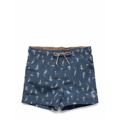 Swim Trunk Hansi Badshorts Blå Wheat