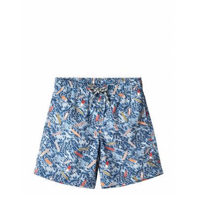 Wheat Swim Trunk Hansi Blå