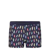 Swim Trunks, Aop Swimwear Uv Clothing Uv Bottoms Multi/patterned Color Kids