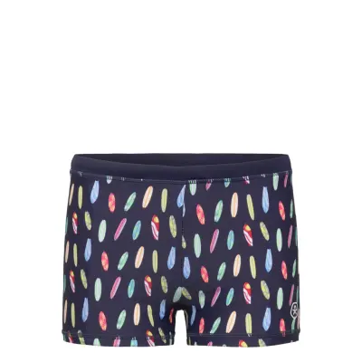 Swim Trunks, Aop Swimwear Uv Clothing Uv Bottoms Multi/patterned Color Kids