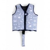 Swim Vest 3-4 Years - Nordic Ocean Mono Accessories Sports Equipment Swimming Accessories Blå Filibabba