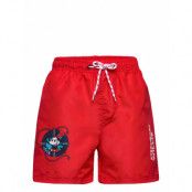 Swimming Shorts Badshorts Red Mickey Mouse