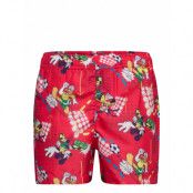 Mickey Mouse Swimming Shorts Röd