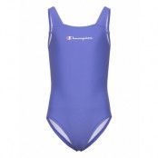 Swimming Suit Sport Swimsuits Blue Champion