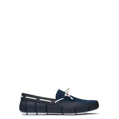 Swims Braided Lace Loafer - Navy - 45 29.5 cm