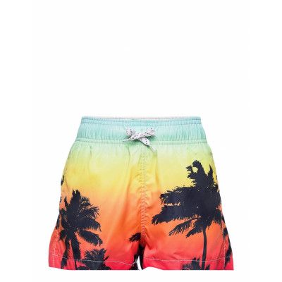 Swimshorts Bb Palms In Sunset Badshorts Multi/mönstrad Lindex