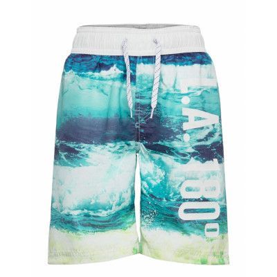 Swimshorts Bb Wave Badshorts Blå Lindex