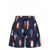 Swimshorts Sb Icecream Badshorts Blå Lindex